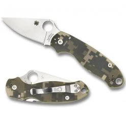 Spyderco Knives Spyderco Para 3 CPM-S45VN Knife Digi Camo G-10 (3" Satin)