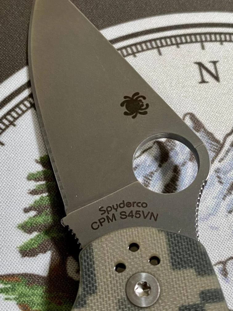 Spyderco Knives Spyderco Para 3 CPM-S45VN Knife Digi Camo G-10 (3" Satin) 5 Spyderco Knives Spyderco Para 3 CPM-S45VN Knife Digi Camo G-10 (3" Satin)