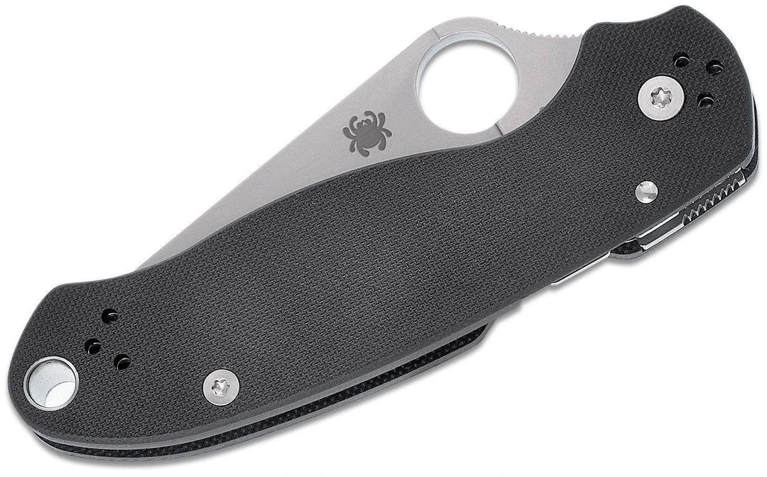 Spyderco Knives Spyderco Para 3 S30V Knife Black G-10 (3" Satin) C223GP 2 Spyderco Knives Spyderco Para 3 S30V Knife Black G-10 (3" Satin) C223GP