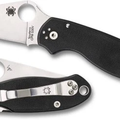 Spyderco Knives Spyderco Para 3 S30V Knife Black G-10 (3" Satin) C223GP 9 Spyderco Knives Spyderco Para 3 S30V Knife Black G-10 (3