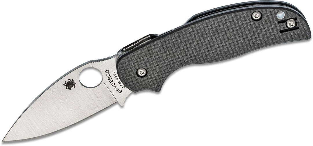 Spyderco Sage 5 Folding Knife 3.03" S30V Satin Plain Blade, Carbon Fiber - C123CFPCL Spyderco Knives 1 Spyderco Sage 5 Folding Knife 3.03" S30V Satin Plain Blade, Carbon Fiber - C123CFPCL Spyderco Knives
