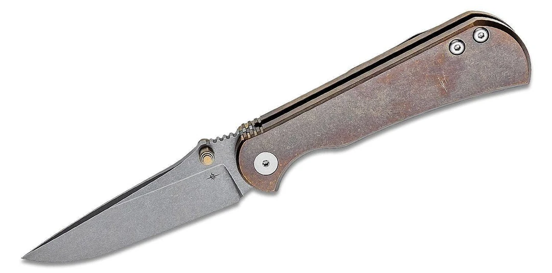 TOOR KNIVES Toor Merchant FL35S Folding Knife 3.5" CPM-S35VN - Bronze 1 TOOR KNIVES Toor Merchant FL35S Folding Knife 3.5" CPM-S35VN - Bronze