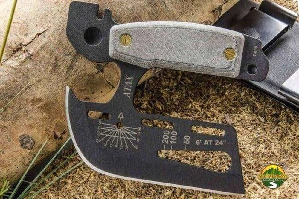 TOPS KNIVES All Knife Brands TOPS ATAX Hand Axe & DVD 3 TOPS KNIVES All Knife Brands TOPS ATAX Hand Axe & DVD