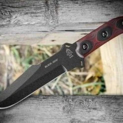 TOPS KNIVES All Knife Brands TOPS Black Heat (Marine Heat) Knife