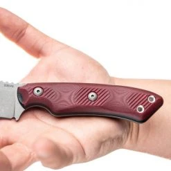 TOPS KNIVES All Knife Brands TOPS CPCKFE-01 Camp Creek Fire Edition Tumbled S35VN Red Black G10 Fixed Blade 25 TOPS KNIVES All Knife Brands TOPS CPCKFE-01 Camp Creek Fire Edition Tumbled S35VN Red Black G10 Fixed Blade