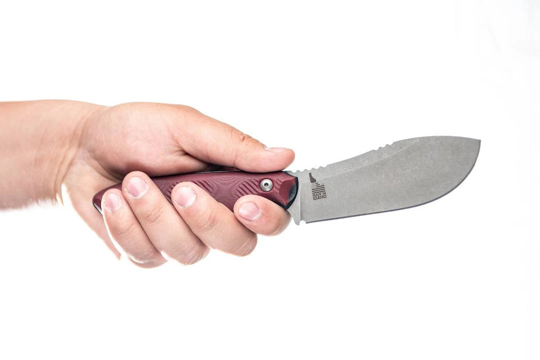 TOPS KNIVES All Knife Brands TOPS CPCKFE-01 Camp Creek Fire Edition Tumbled S35VN Red Black G10 Fixed Blade 14 TOPS KNIVES All Knife Brands TOPS CPCKFE-01 Camp Creek Fire Edition Tumbled S35VN Red Black G10 Fixed Blade