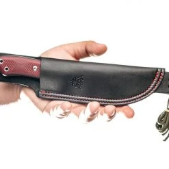 TOPS KNIVES All Knife Brands TOPS CPCKFE-01 Camp Creek Fire Edition Tumbled S35VN Red Black G10 Fixed Blade 30 TOPS KNIVES All Knife Brands TOPS CPCKFE-01 Camp Creek Fire Edition Tumbled S35VN Red Black G10 Fixed Blade