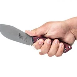 TOPS KNIVES All Knife Brands TOPS CPCKFE-01 Camp Creek Fire Edition Tumbled S35VN Red Black G10 Fixed Blade 23 TOPS KNIVES All Knife Brands TOPS CPCKFE-01 Camp Creek Fire Edition Tumbled S35VN Red Black G10 Fixed Blade