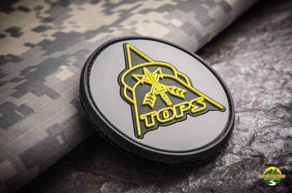 TOPS KNIVES TOPS LOGO PATCH 1 TOPS KNIVES TOPS LOGO PATCH