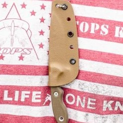 TOPS KNIVES TOPS Mini Scandi Rockies Knife MSK-TBF (USA) All Knife Brands