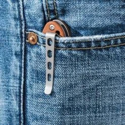 TOPS KNIVES TOPS MSF-4.0 Mini Scandi Flipper Knife 3.25" N690Co Two-Tone Blade All Knife Brands 18 TOPS KNIVES TOPS MSF-4.0 Mini Scandi Flipper Knife 3.25