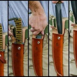 TOPS KNIVES All Knife Brands TOPS Wild Pig Hunter Fixed 7-9/16" Plain Blade, Micarta WPH-07 (USA) 8 TOPS KNIVES All Knife Brands TOPS Wild Pig Hunter Fixed 7-9/16