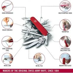 Victorinox Swiss Army Multi-Tool SwissChamp Pocket Knife
