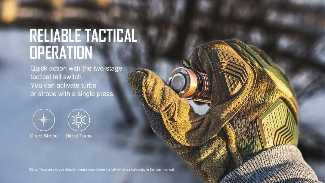 OLIGHT Warrior Mini 2 Copper Limited Ed EDC Tactical Light (1750 Lumens) Limited Edition Knives 8 OLIGHT Warrior Mini 2 Copper Limited Ed EDC Tactical Light (1750 Lumens) Limited Edition Knives