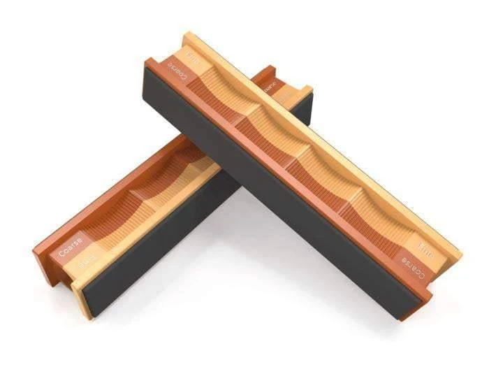 Knife Sharpeners Wicked Edge Blank Nano-Cloth Strops Pack 1 Knife Sharpeners Wicked Edge Blank Nano-Cloth Strops Pack